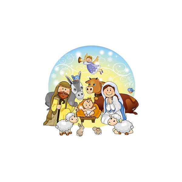 Estampa Digital DTF PuppyArt! Presépio 3