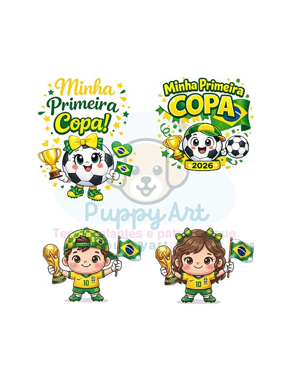 Estampa Digital DTF - COPA do mundo