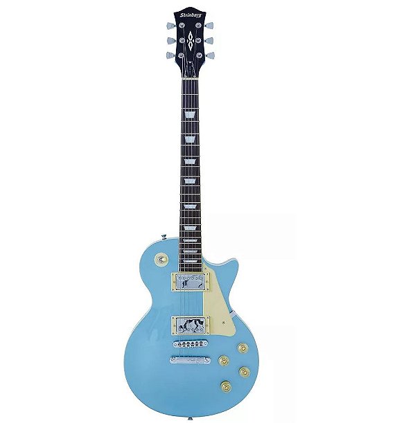 Guitarra Les Paul Strinberg LPS230 Metallic Blue Lançamento 2023