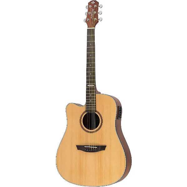 Violao Eletroacustico Strinberg SD200C Canhoto Natural Satin