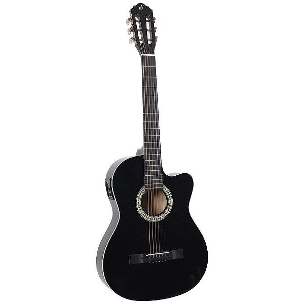 Violão Eletroacústico GIANNINI Flat Aço SF-14 Preto