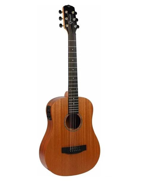 Violão Eletroacústico GIANNINI Aço Travel GTG-36S EQ Walnut Satin