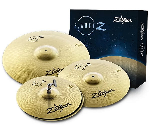 Kit de Pratos Zildjian Planet Z Complete 14", 16", 20" ZP4PK