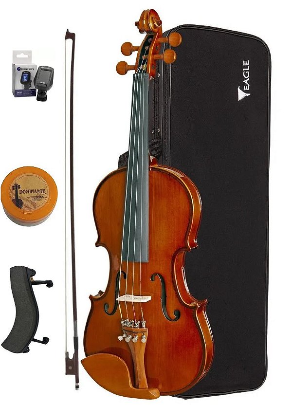 Kit Violino Eagle VE144 4/4 Rajado