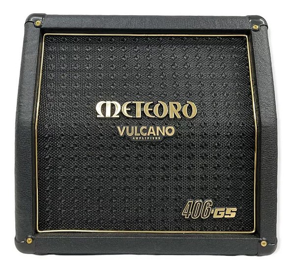 Caixa Meteoro Space 406 GS P/ Guitarra 100 Watts Preto