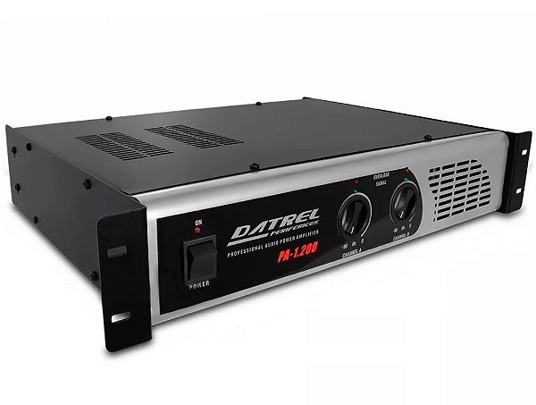 Amplificador de Potência Datrel PA1200 200 Watts 4 Omhs