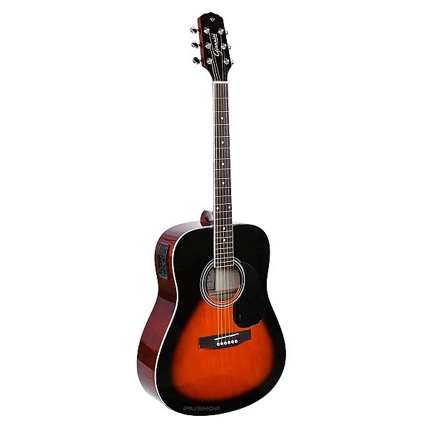 Violao Eletroacustico Giannini GD-1 EQ 3TS Sunburst