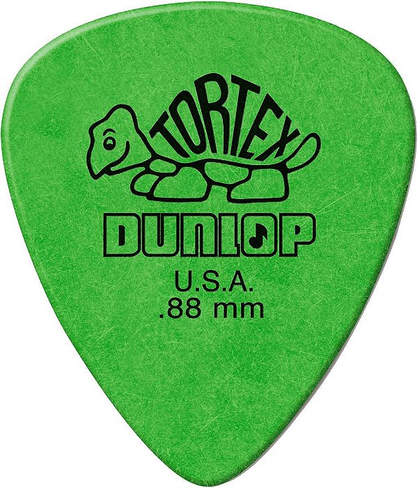 Palheta Dunlop Tortex Standard 0.88mm Pacote Com 12