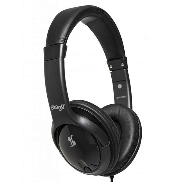 Fone Over Ear Stagg Shp 2300h Preto Com Fio 3 Metros P2