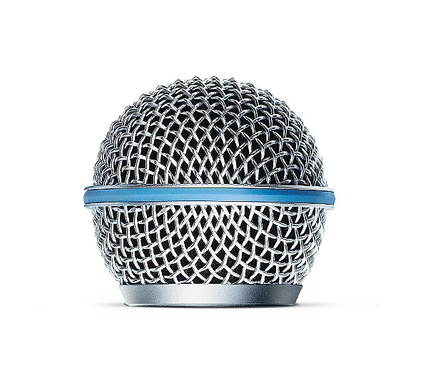 Globo Metálico Sa2x Para Microfones Sas58 Sk-m58 Sm58 Shure