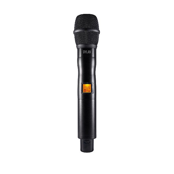 Microfone Sem Fio Dylan D9001s Uhf Digital 100 Canais Anatel
