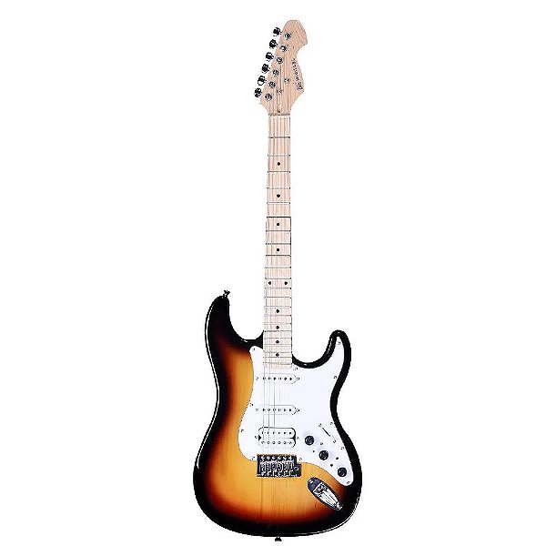 Guitarra Michael Strato Com Efeitos GMS250 Vintage Sunburst