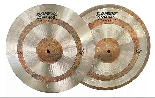 Prato Domene Hi-Hat 15" Série Nova Dourado