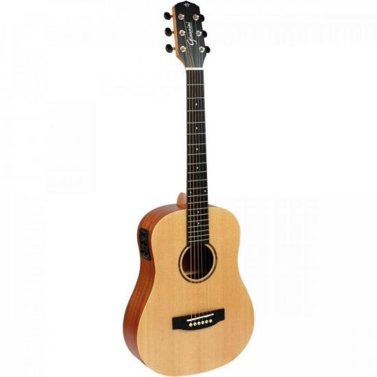 Violão Giannini GTG-36S Travel Aço EQ Natural Satin *