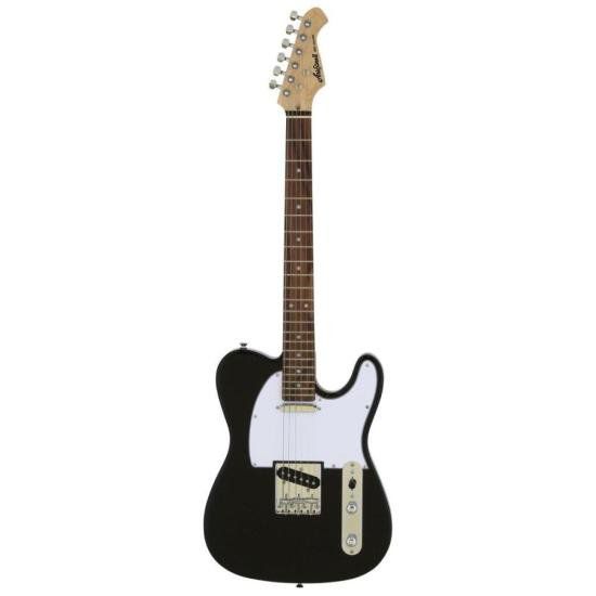 Guitarra Telecaster Aria TEG-002 Black Escudo White