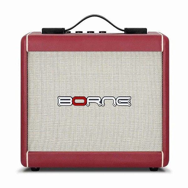 Amplificador Guitarra Borne F60 15w Vinho