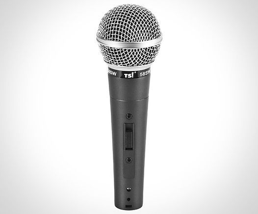 Microfone c/ Fio de Mão Dinâmico - 58 SW TSI