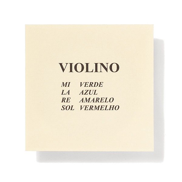 Encordoamento Violino Infantil Mauro Calixto Padrão 1/2