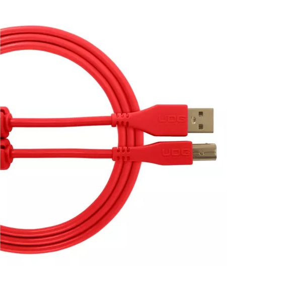 Cabo USB Ultimate UDG U95003 3m Vermelho