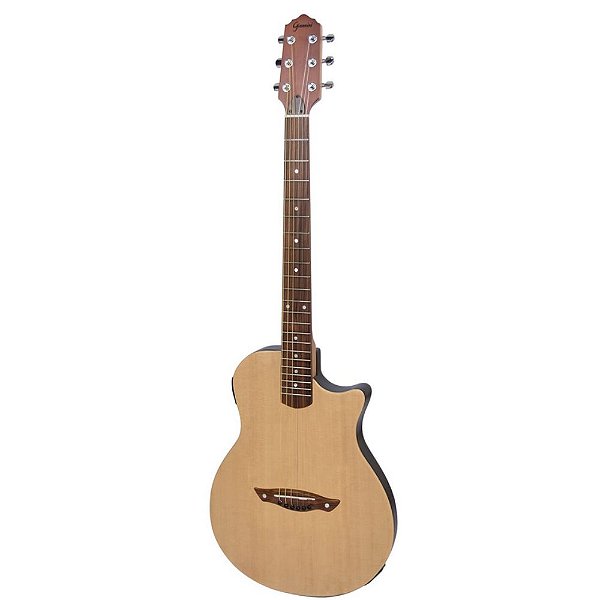 Violão Eletrico Giannini Stage STS SPC CEQ Aço Natural Satin