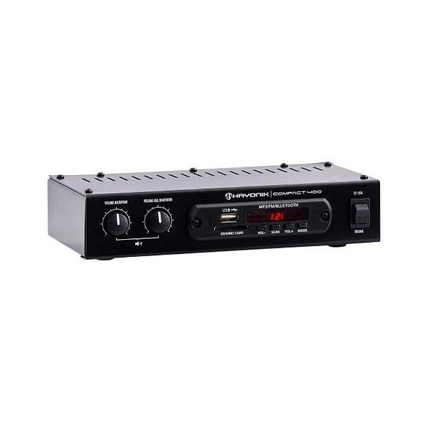 Amplificador Hayonik Compact 400 40W RMS Com Bluetooth