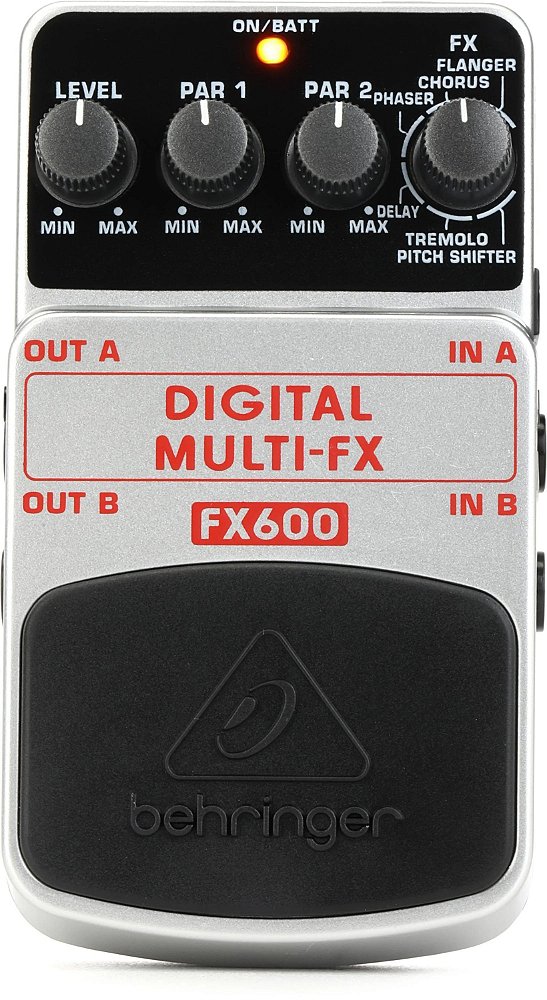 Pedal de efeito Behringer Digital Multi-Fx FX600 cinza