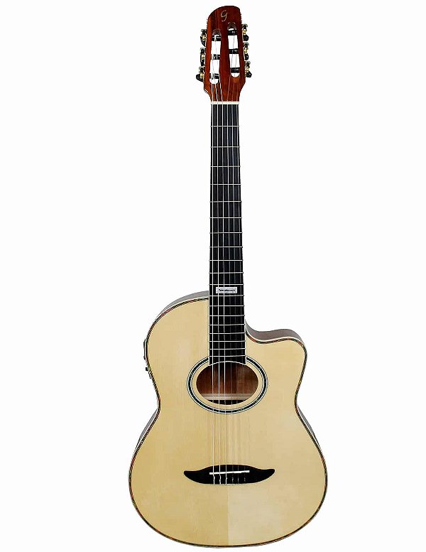 Violão Eletroacústico Giannini GNF-3 CEQ Nylon Natural glossy