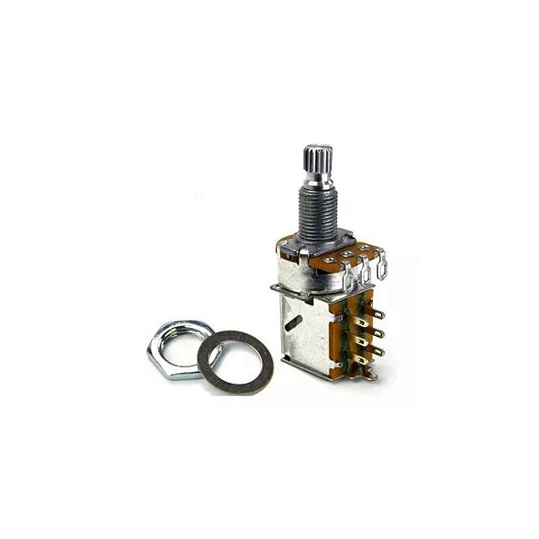 Potenciometro Push-Push Custom Sound A250K Log CPP 25A LG