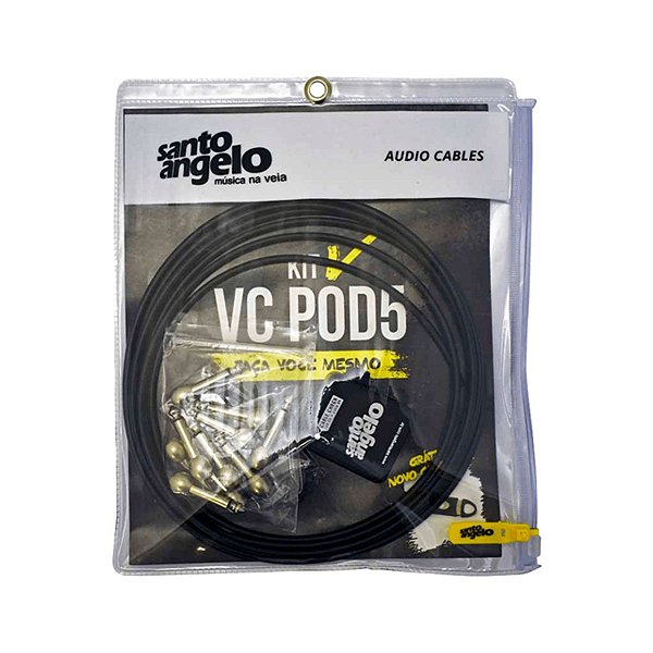 Kit Santo angelo VCPOD 10 Conectores P10 Agulha 90 Graus
