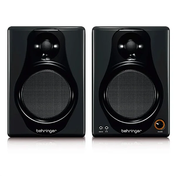 Par Caixas Monitor De Estúdio Behringer Media 40 USB 150w