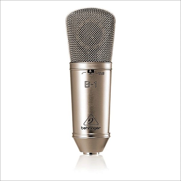 Microfone Behringer B1 Condensador 2 Anos B-1 Pro Cor Prata
