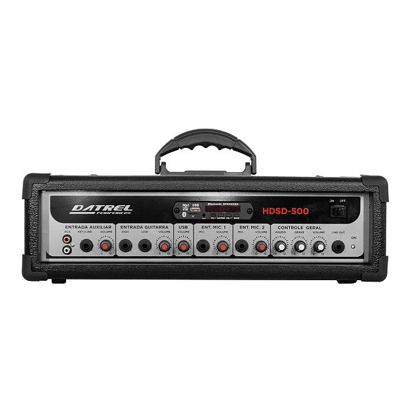 Cabeçote Amplificador Multiuso DATREL HDSD500 250 Watts