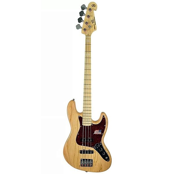 Contrabaixo 4 Cordas Jazz Bass Ash SX SJB75/TOR Natural