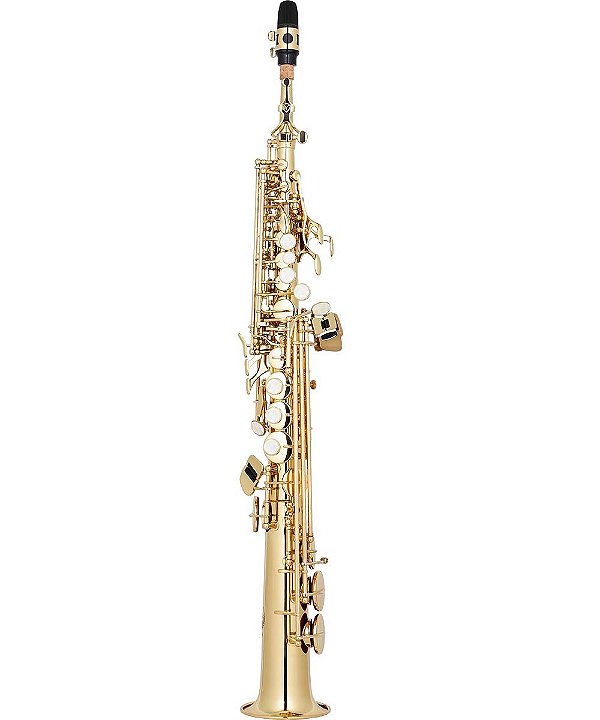 Saxofone Reto Soprano Eagle SP502 Bb Sib c/ Estojo
