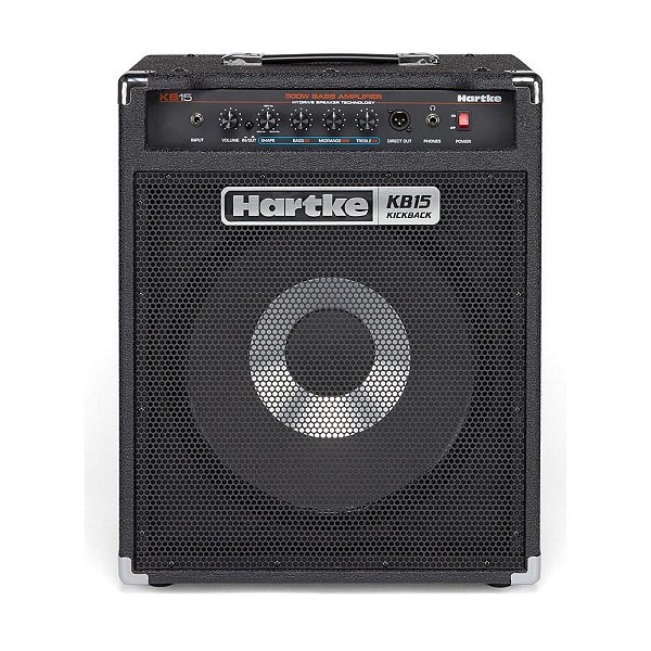 Amplificador Combo Para Contrabaixo 500W Hartke Kickback KB15 - HMKB15