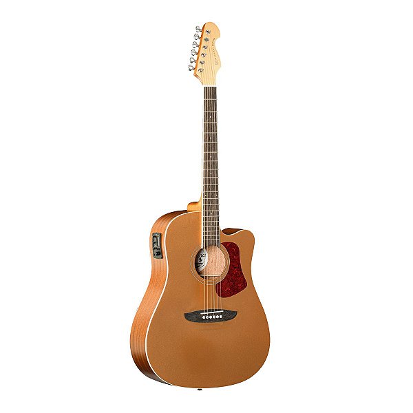 Violão Eletroacustico Michael Laguna VML530 GD Gold