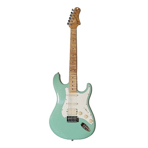 Guitarra Tagima TG-540 Strato HSS Surf Green Escala Clara