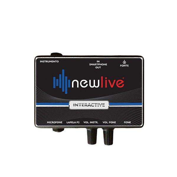 Interface Audio New Live Interactive Gravação Interação