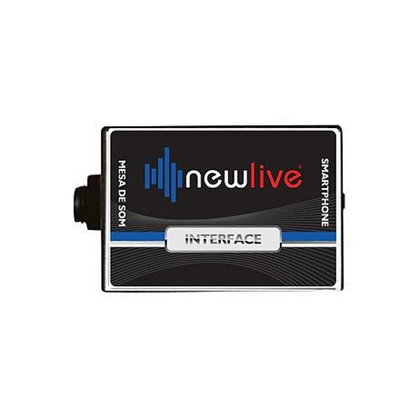 Interface Audio Profissional New Live do Smartphone para Mesa Som
