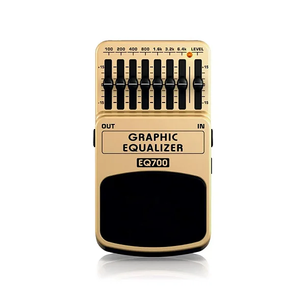 Pedal De Efeito Behringer Graphic Equalizer Eq700  Bege