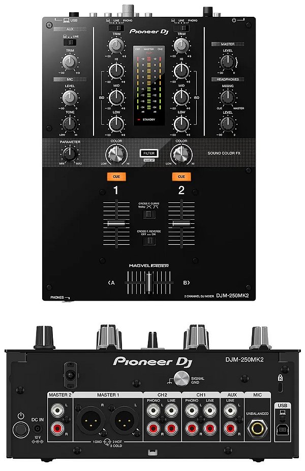 Mixer Pioneer Dj Djm-250 - Bivolt