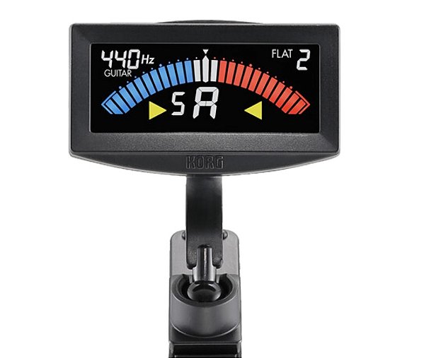 Afinador Clipe Cromático Korg Aw-4G Pitchcrow Preto