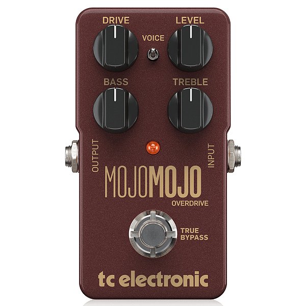 Pedal De Efeito Tc Electronic Mojomojo Overdrive  Bordô