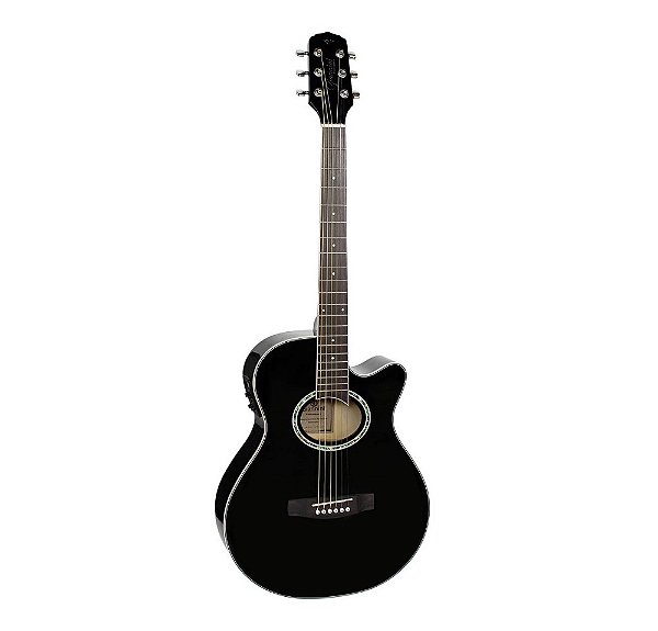 Violão Eletroacustico Giannini GSF-1D CEQ Black