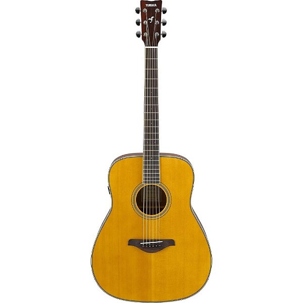 Violão Yamaha FG-TA Transacoustic Aço Natural