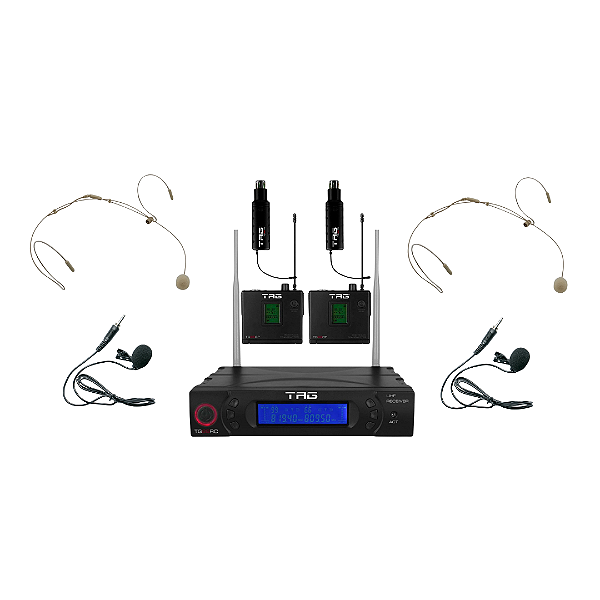 Kit Audio Tagima Tg-88rc Completo Preto