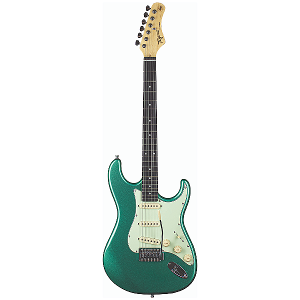 Guitarra Tagima Stratocaster TG-500 Metallic Surf Green MSG