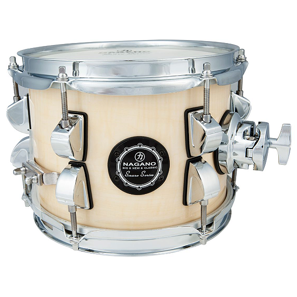 Caixa Nagano Snare Series New Beat 8X6 NTC Natural Clear