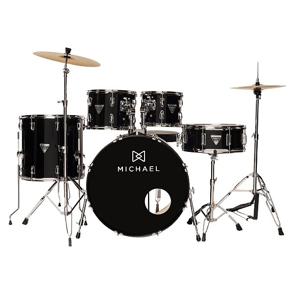 Bateria Michael Trinity DMT222 Acustica Bumbo 22" BK Black