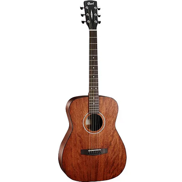 Violão Cort AF510ME Open Pore Mahogany - Elegância e Som Premium
